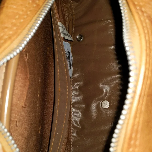 Vintage 1975 American Tourister Luggage Leather Tote - Picture 3 of 10